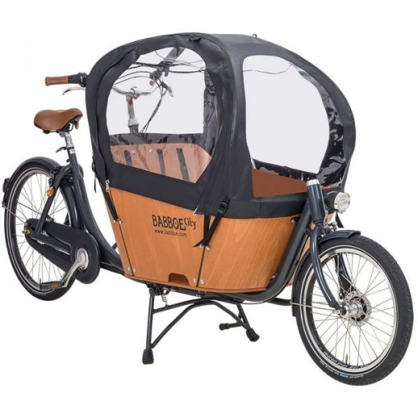 Capota bicicleta carga babboe city